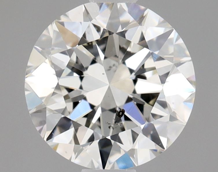 0.80克拉 H色 SI1級 天然圓形鑽石 | GIA2524966896